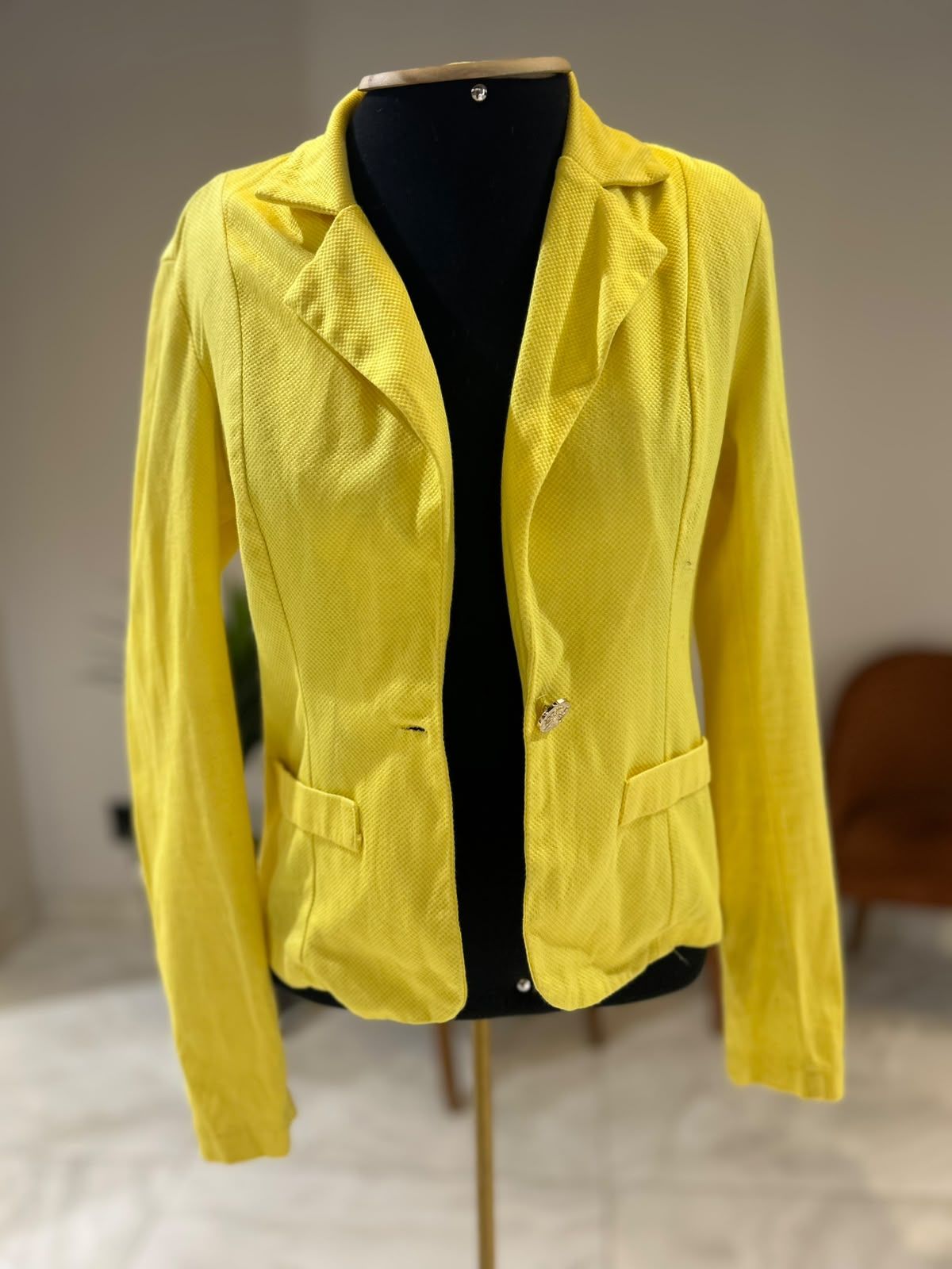 Blazer Alfaiataria Tipo Piquet