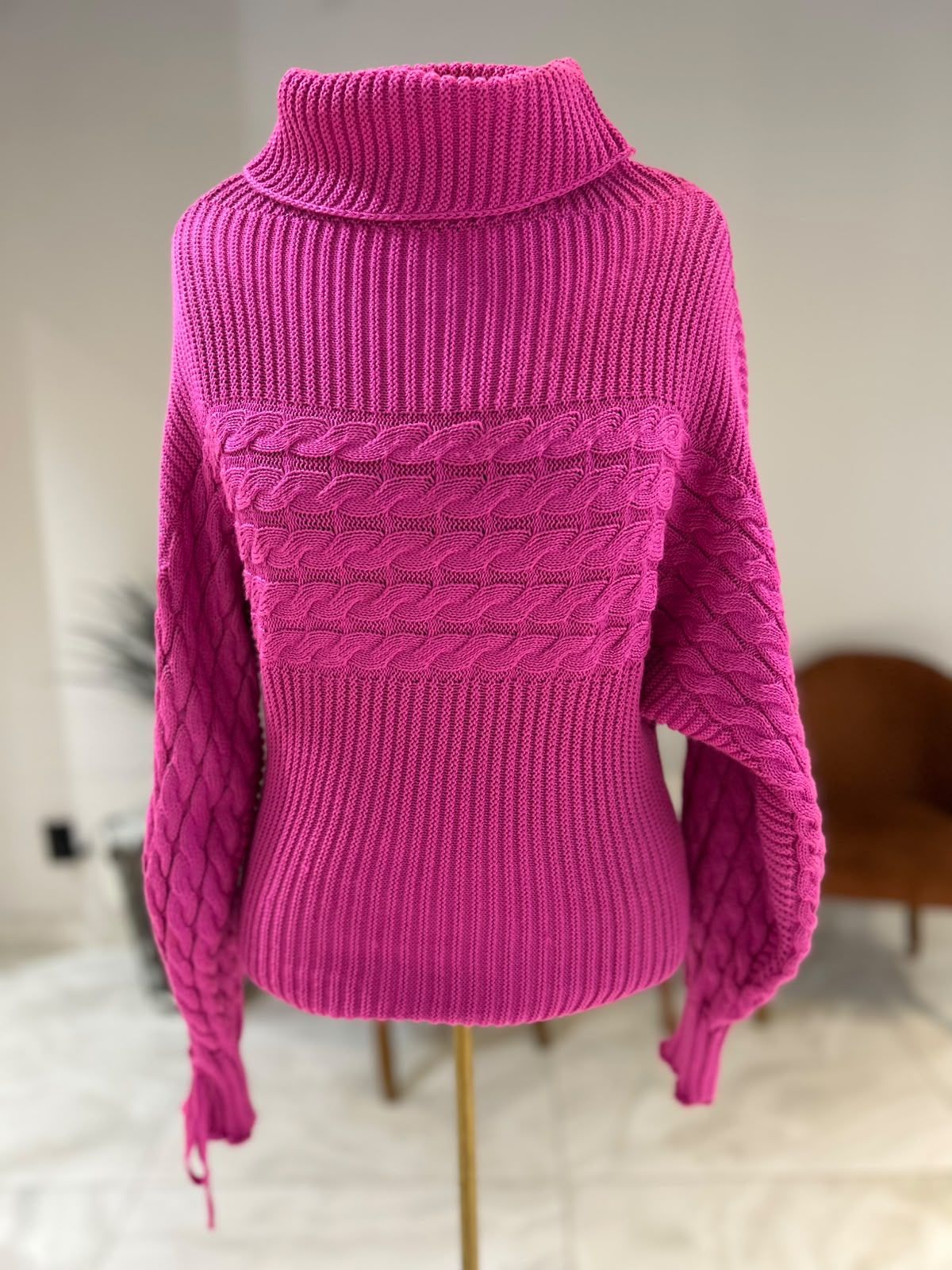 Tricot Gola Alta