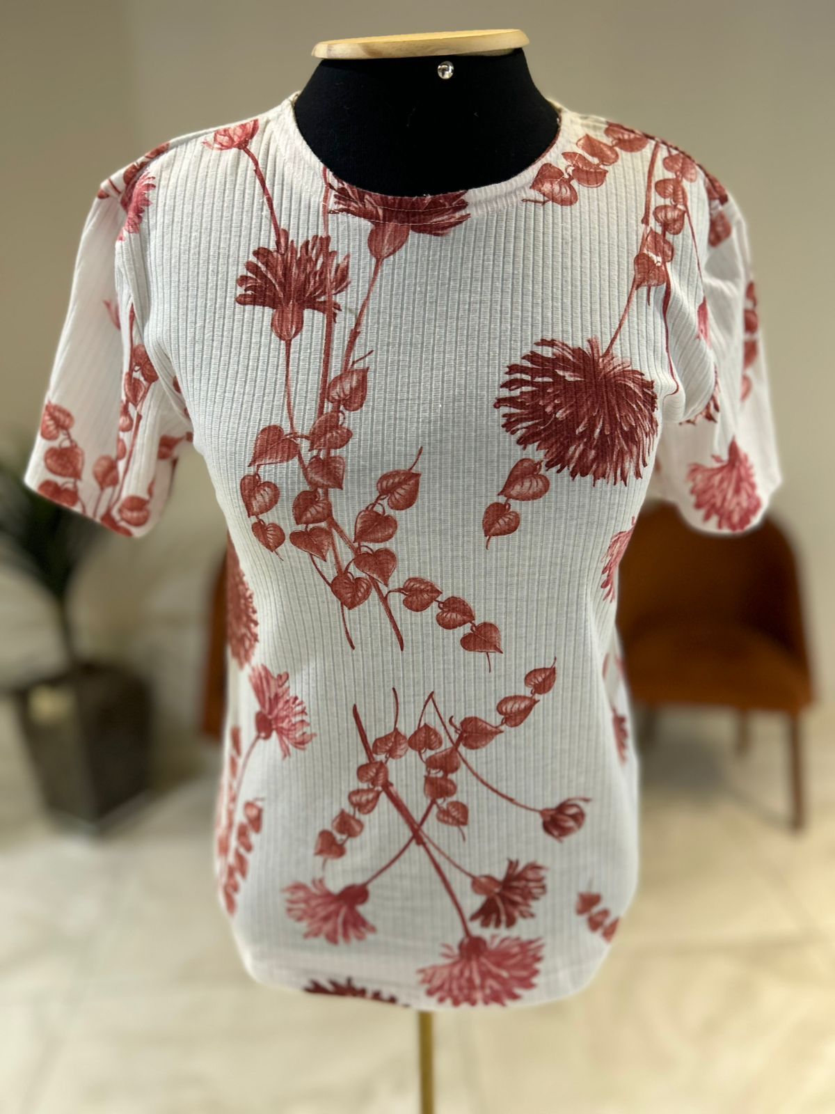 Blusa Manga Curta Basica