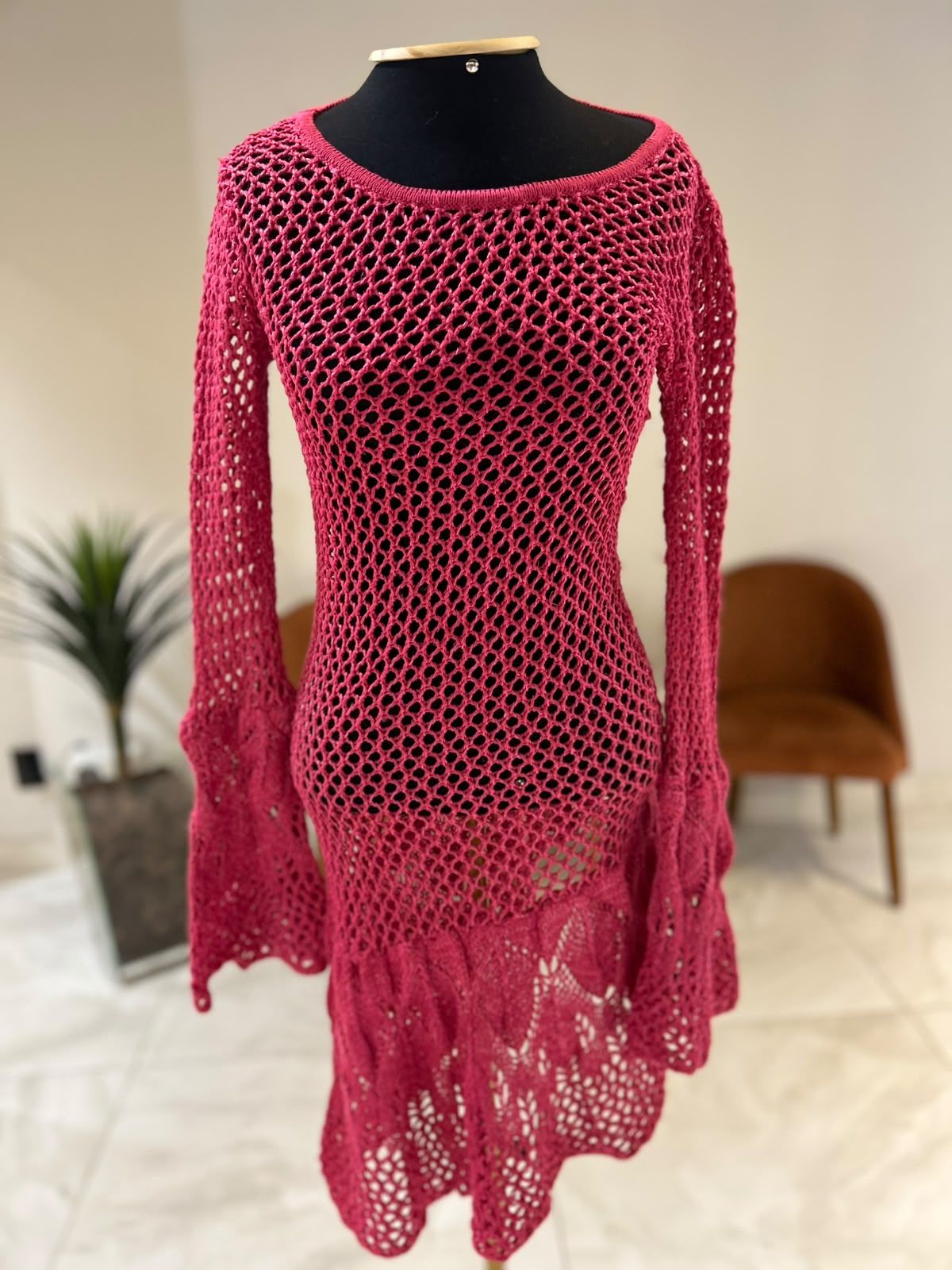 Vestido Crochê