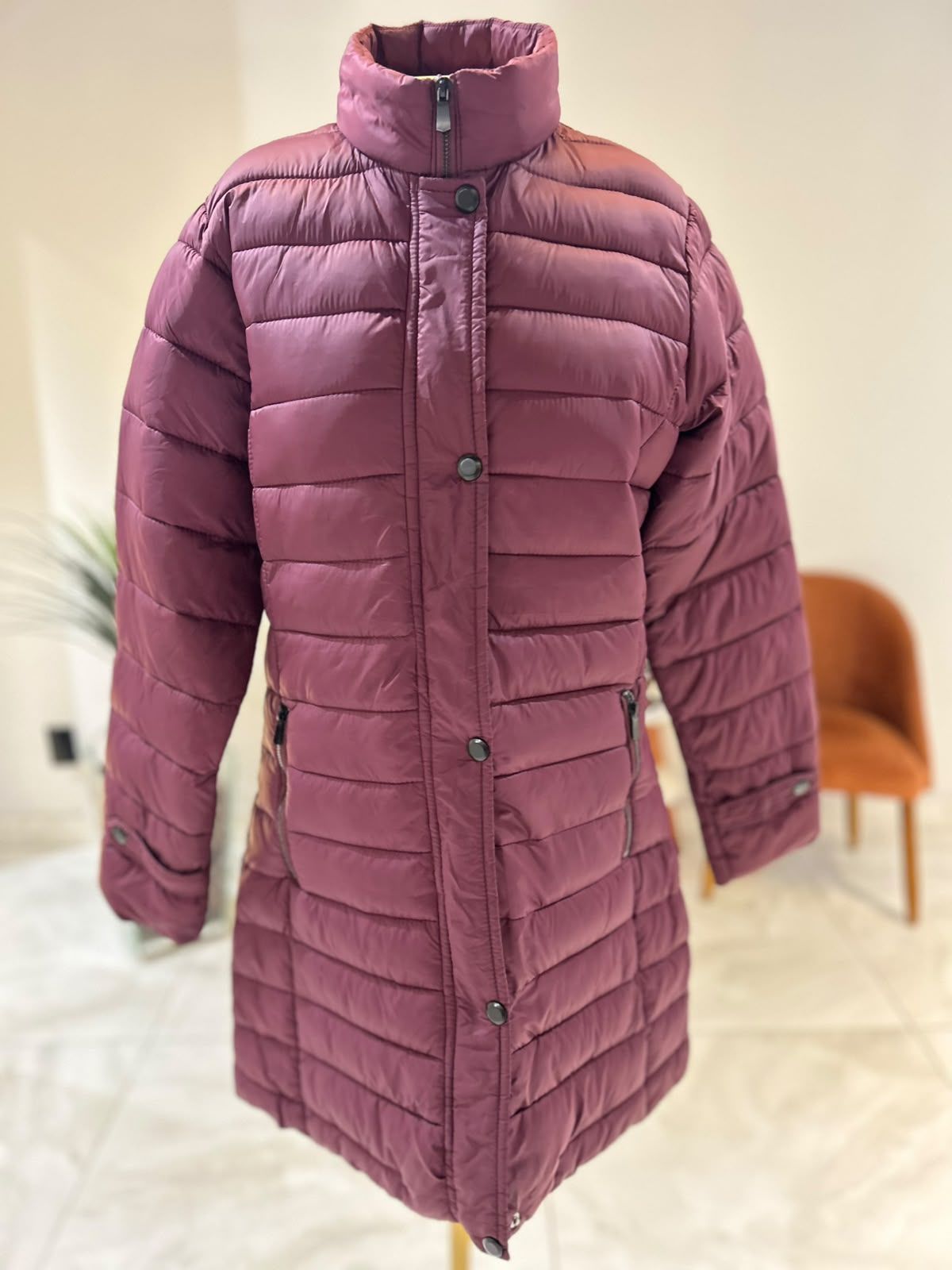 Jaqueta Alongada Puffer