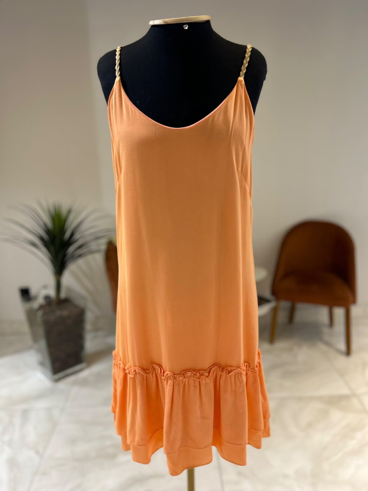 Vestido Alça Corda