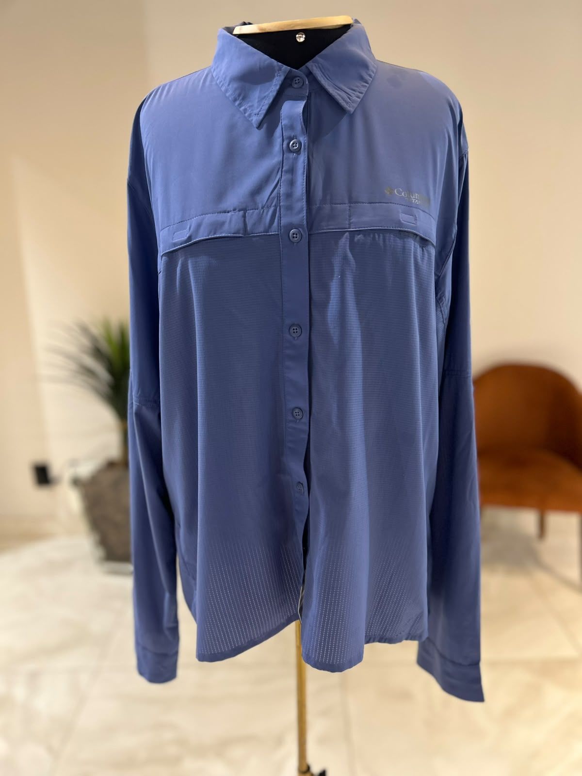 Camisa Azul Usada
