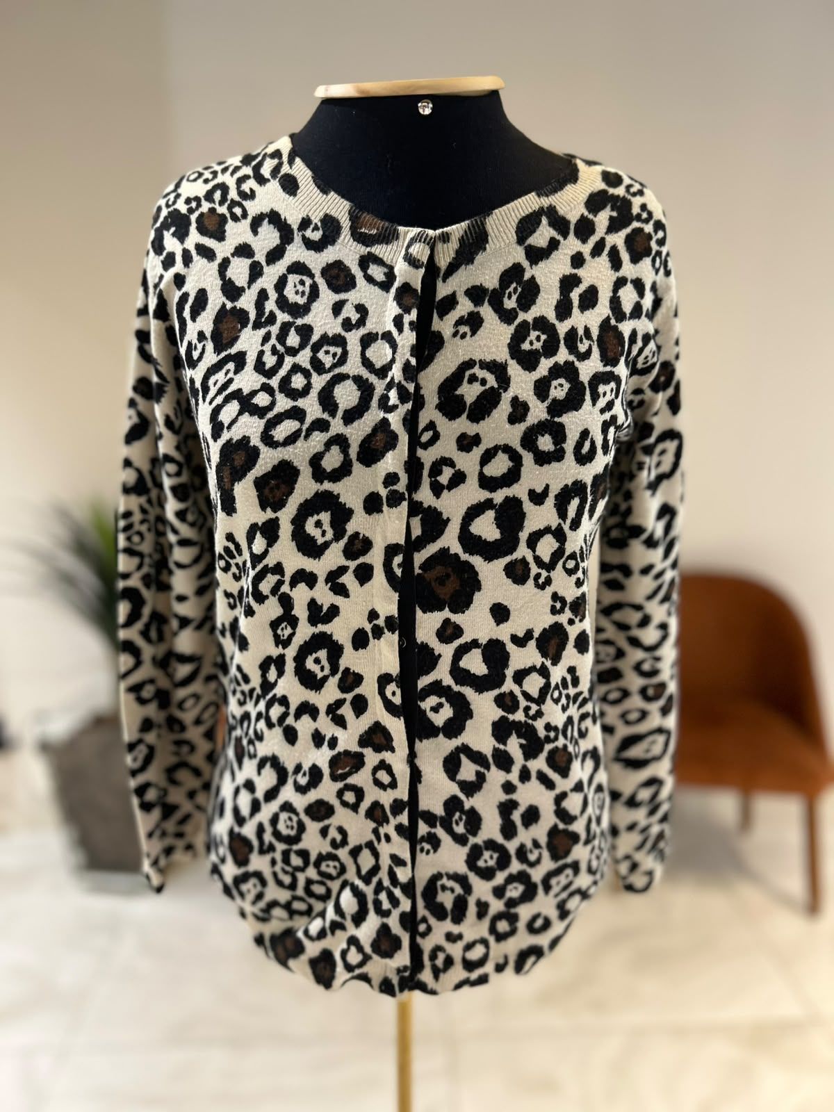 Cardigan Animal Print
