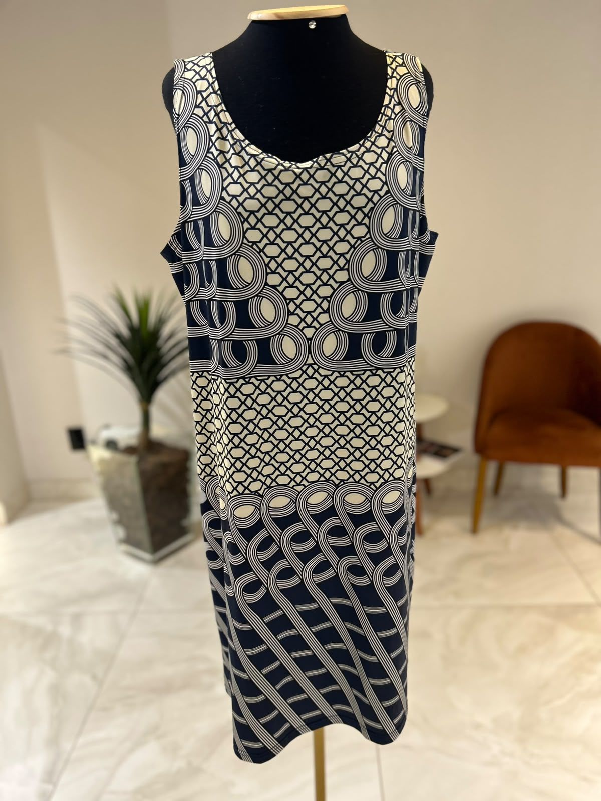 Vestido Estampado Usado