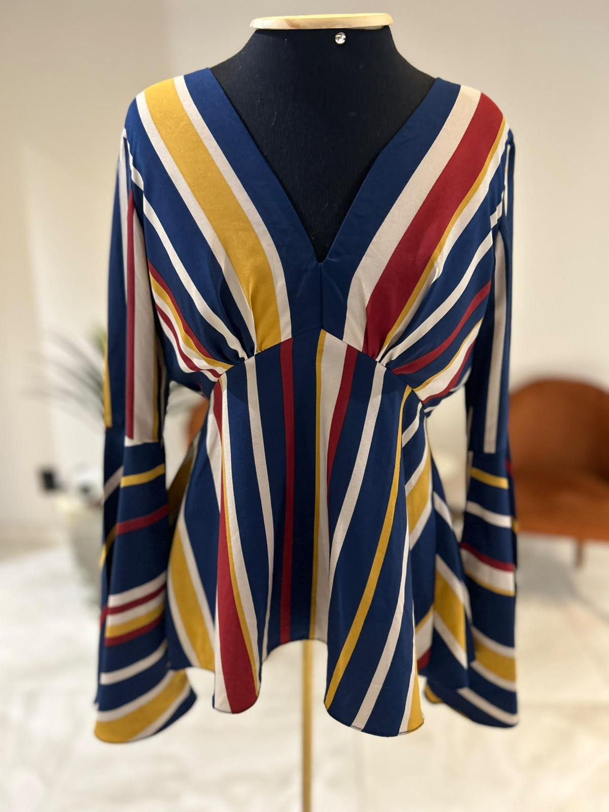 Blusa Listrada Usada