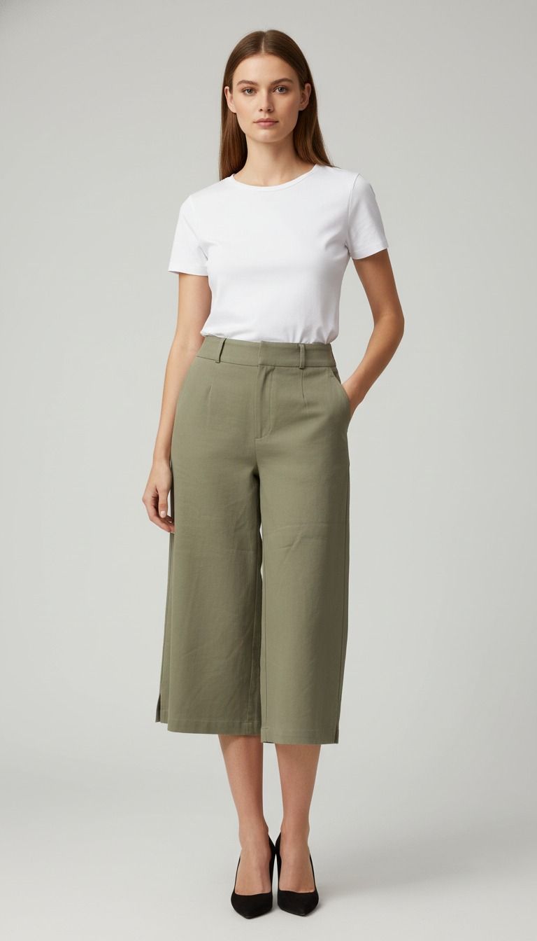 Calça Pantacourt 