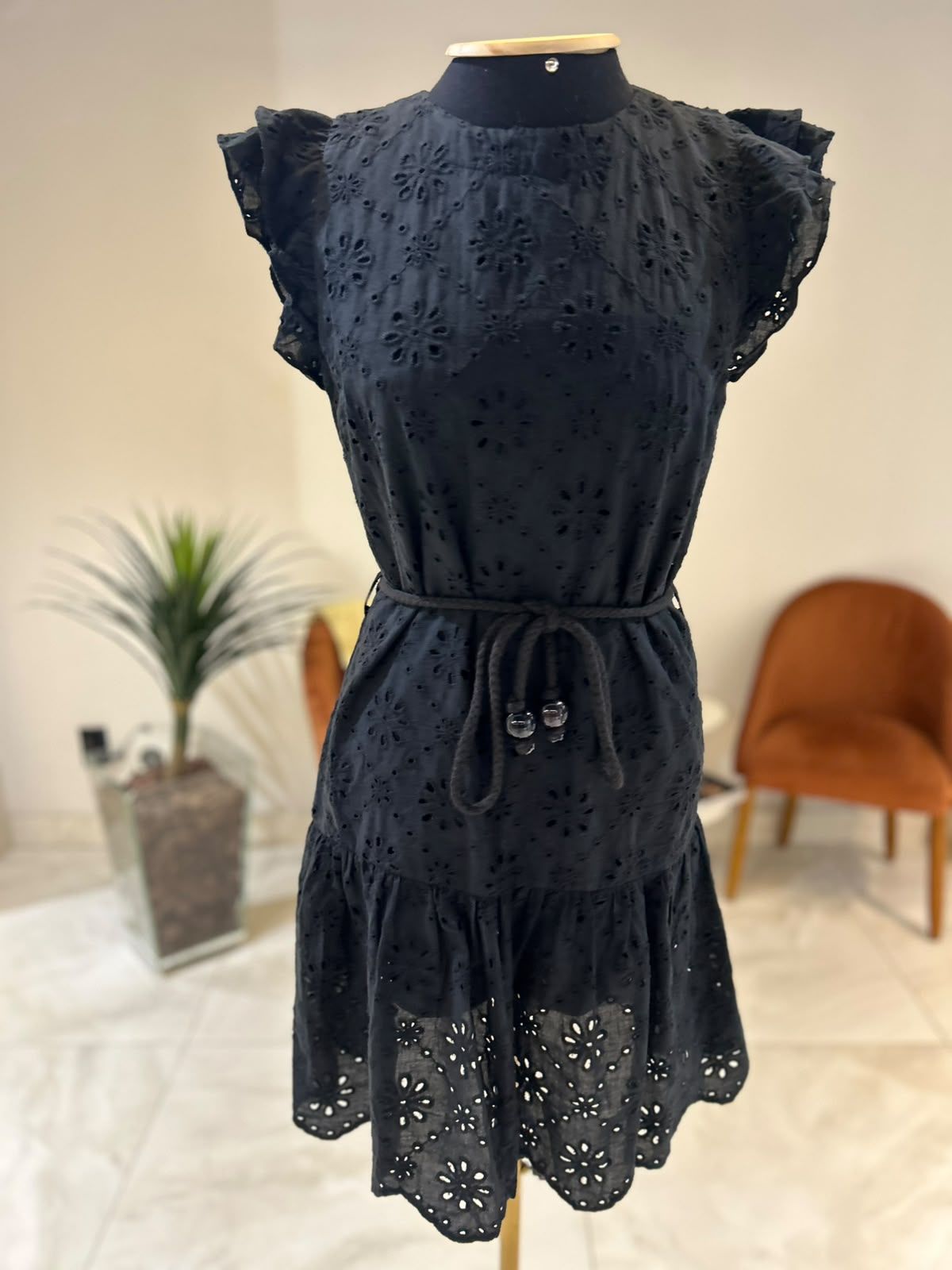 Vestido Laise Detalhe Cinto