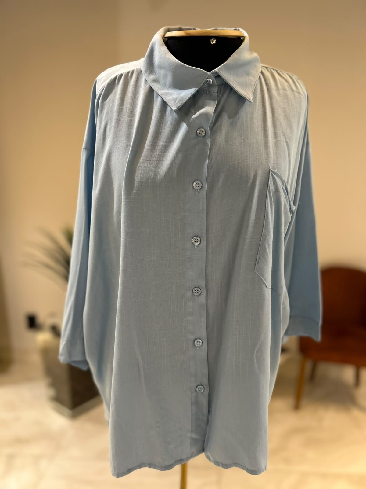 Camisa Meia Manga Oversized