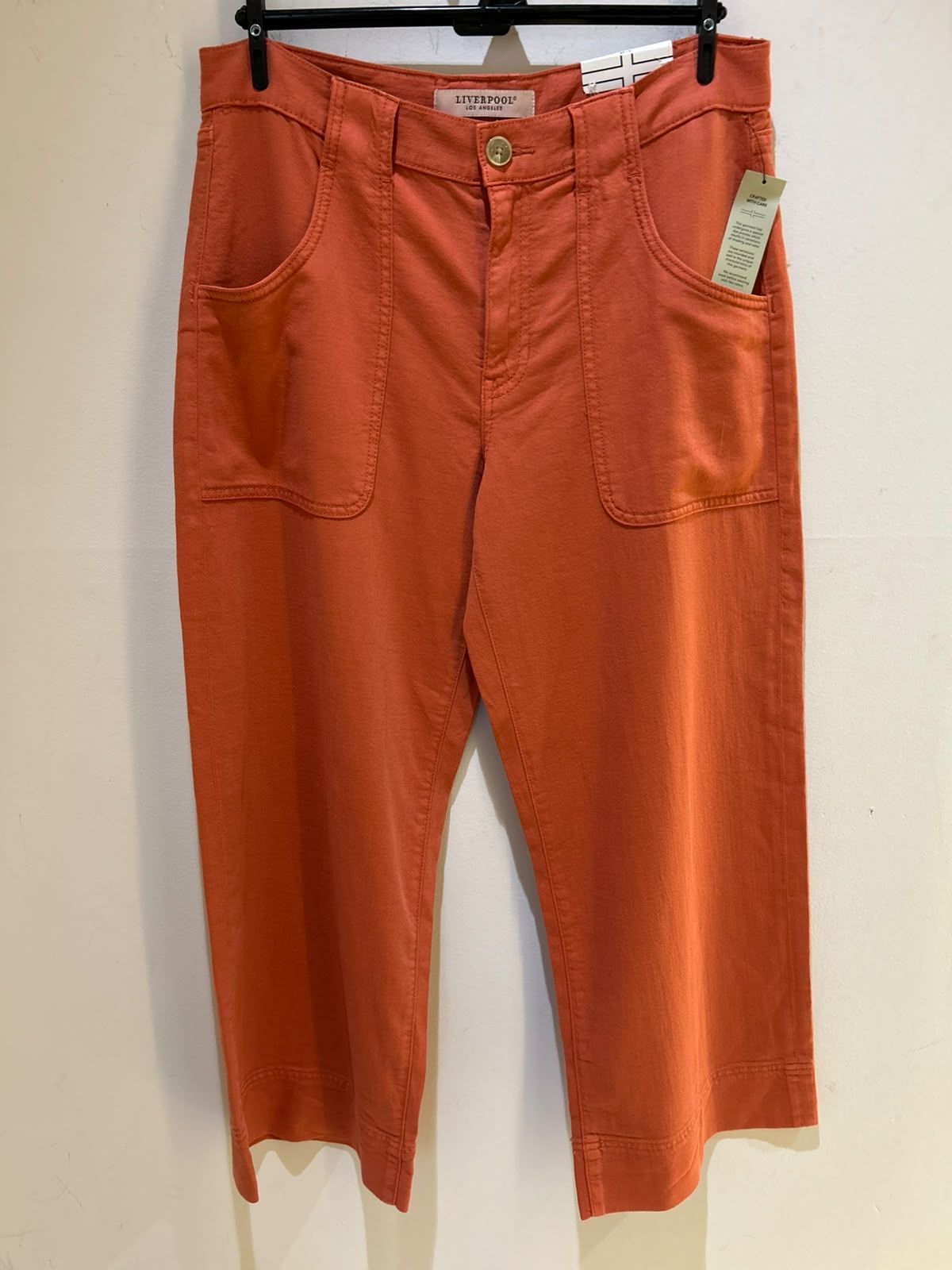 Calça Wide Leg Pantacourt