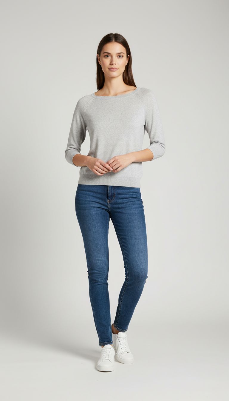 Tricot Meia Manga