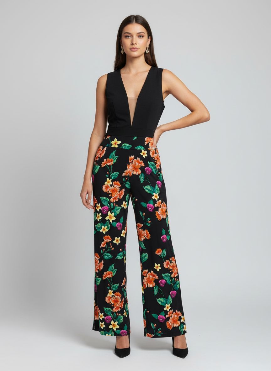 Macacão Floral